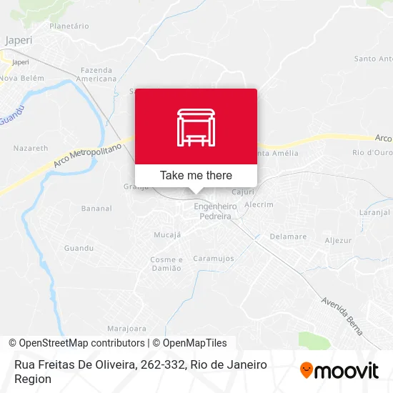 Rua Freitas De Oliveira, 262-332 map