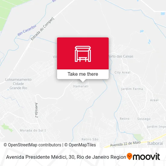 Avenida Presidente Médici, 30 map