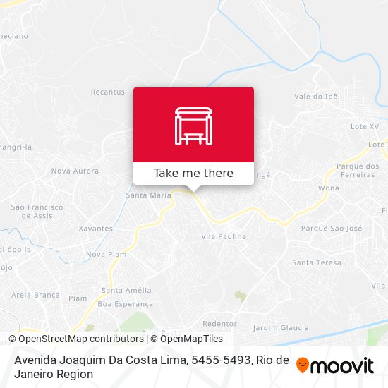 Avenida Joaquim Da Costa Lima, 5455-5493 map