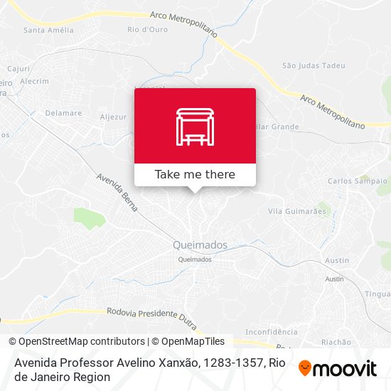 Avenida Professor Avelino Xanxão, 1283-1357 map