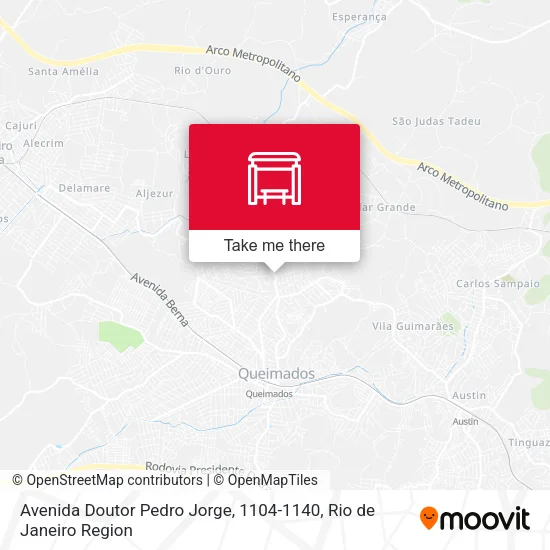 Avenida Doutor Pedro Jorge, 1104-1140 map