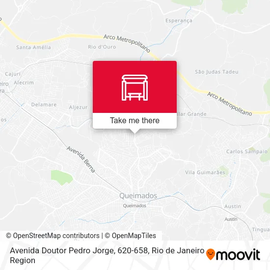 Avenida Doutor Pedro Jorge, 620-658 map