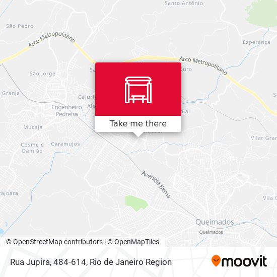 Rua Jupira, 484-614 map