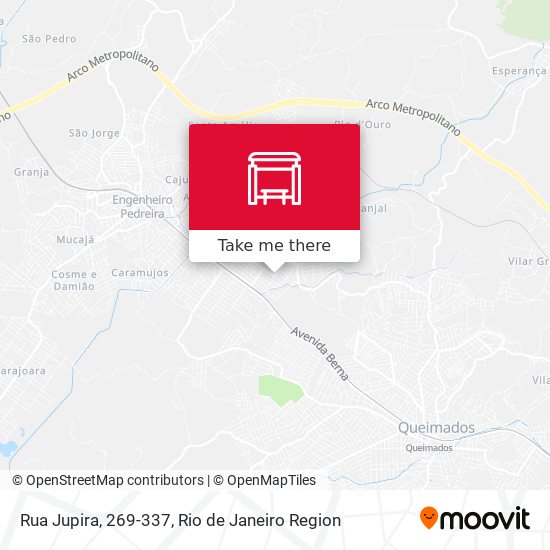 Rua Jupira, 269-337 map