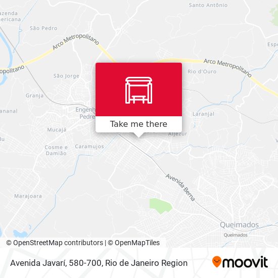 Avenida Javarí, 580-700 map