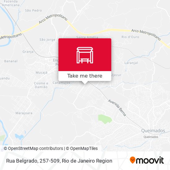 Rua Belgrado, 257-509 map