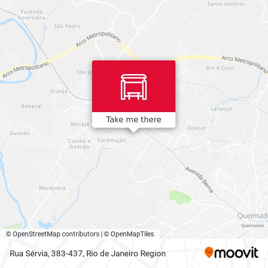 Rua Sérvia, 383-437 map