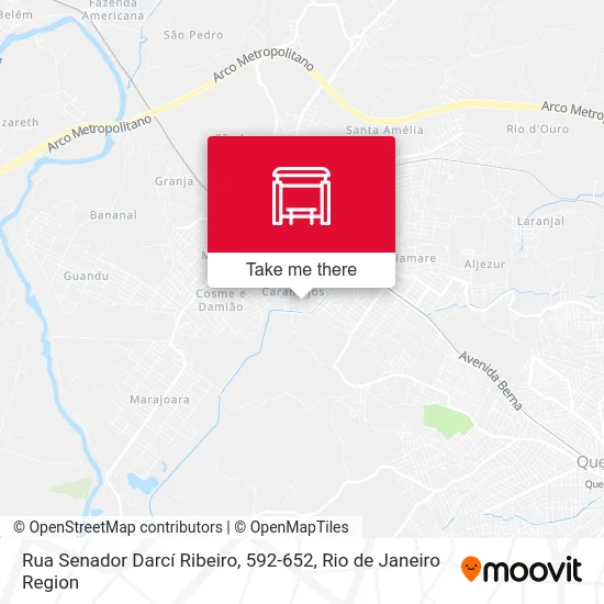 Rua Senador Darcí Ribeiro, 592-652 map