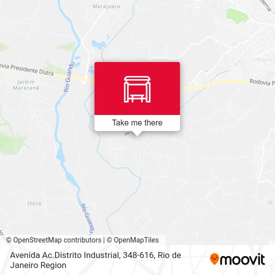 Avenida Ac.Distrito Industrial, 348-616 map