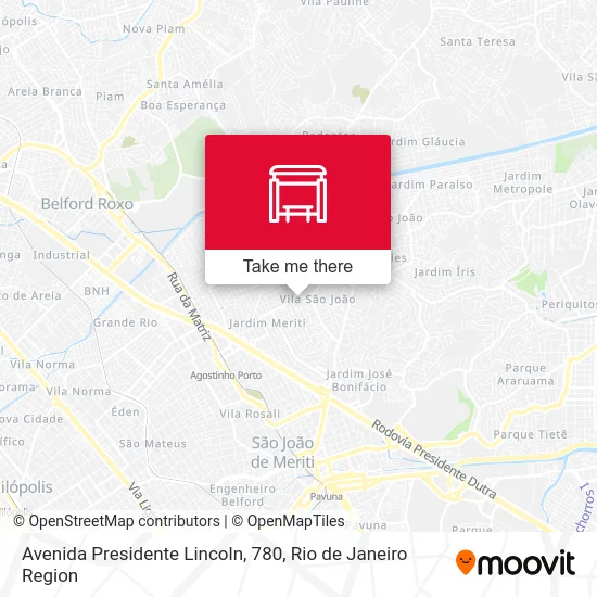 Avenida Presidente Lincoln, 780 map