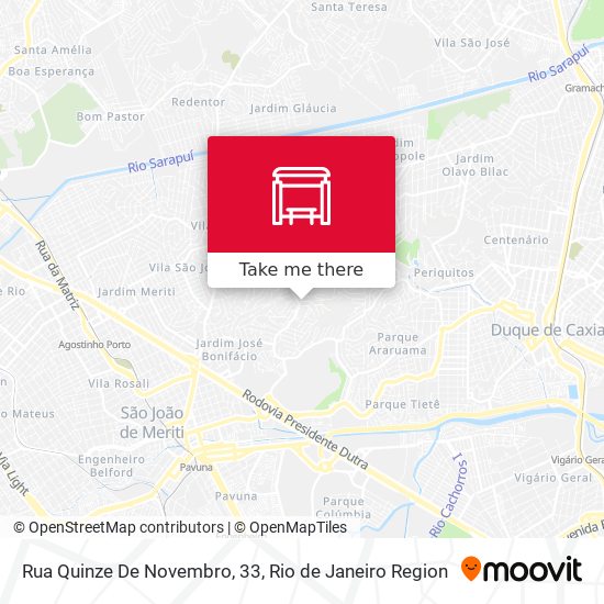 Rua Quinze De Novembro, 33 map