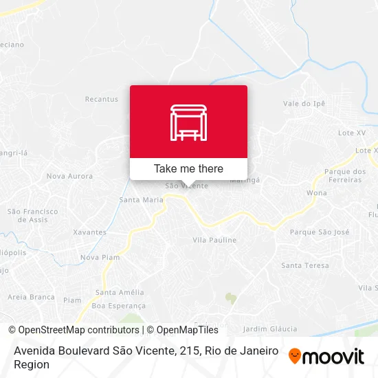 Avenida Boulevard São Vicente, 215 map