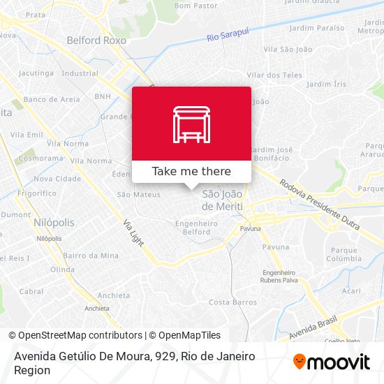 Avenida Getúlio De Moura, 929 map