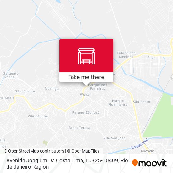 Avenida Joaquim Da Costa Lima, 10325-10409 map