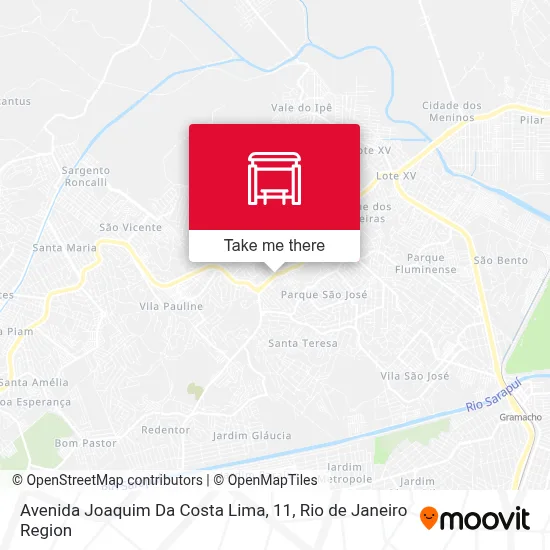 Avenida Joaquim Da Costa Lima, 11 map