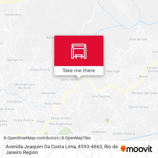 Avenida Joaquim Da Costa Lima, 4593-4663 map