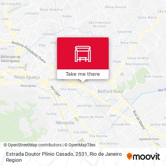 Estrada Doutor Plínio Casado, 2531 map