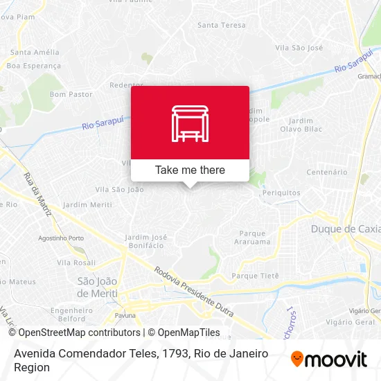 Avenida Comendador Teles, 1793 map