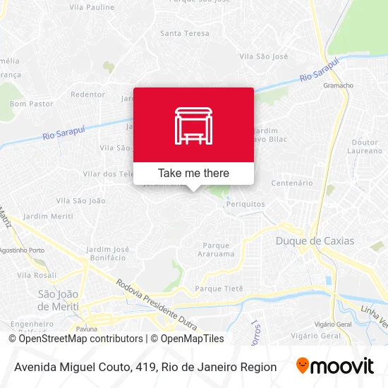 Avenida Miguel Couto, 419 map