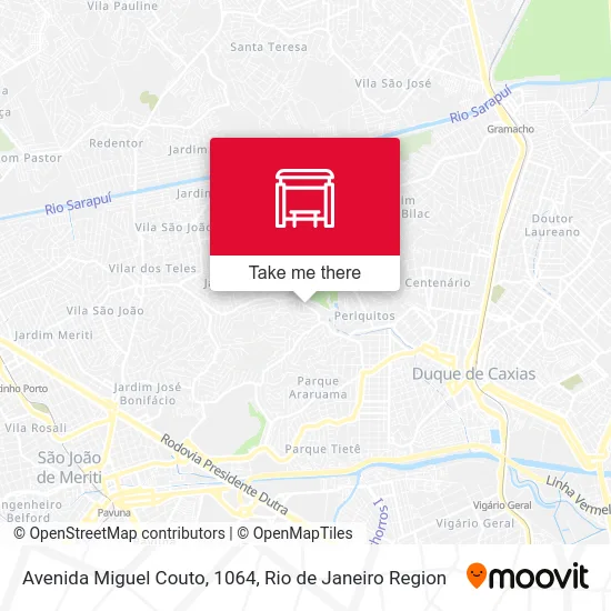 Avenida Miguel Couto, 1064 map