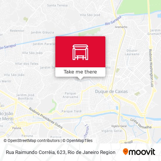 Rua Raimundo Corrêia, 623 map