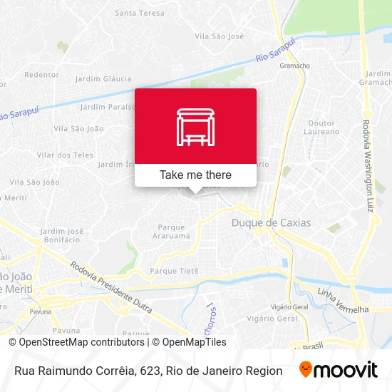 Rua Raimundo Corrêia, 623 map