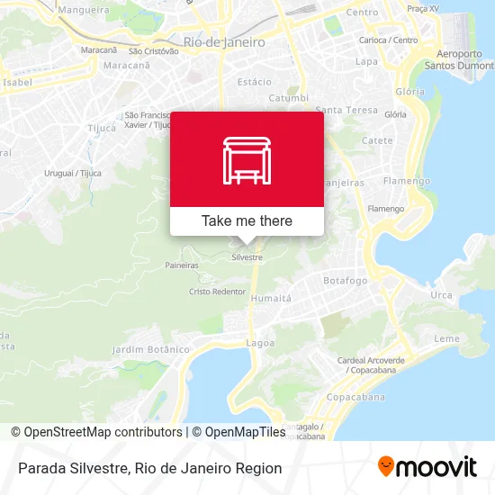 Parada Silvestre map