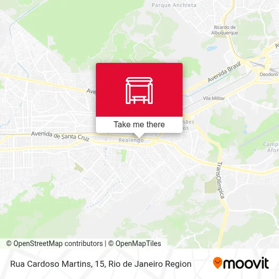 Rua Cardoso Martins, 15 map