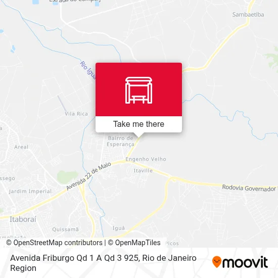 Avenida Friburgo Qd 1 A Qd 3 925 map