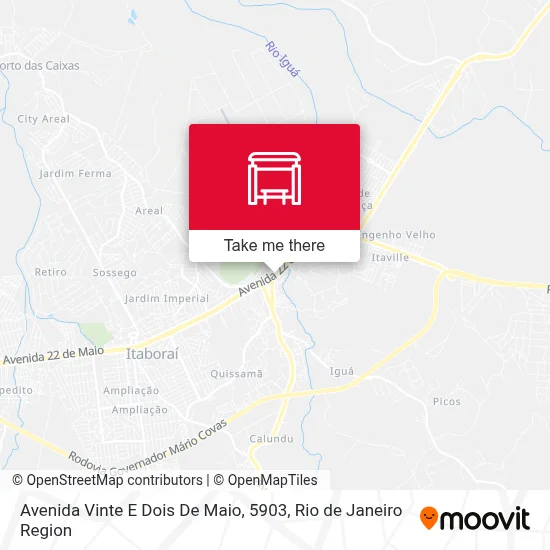 Avenida Vinte E Dois De Maio, 5903 map
