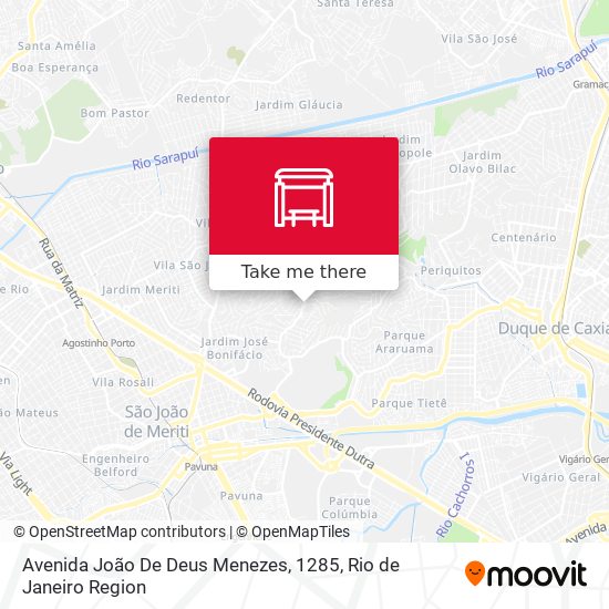 Avenida João De Deus Menezes, 1285 map