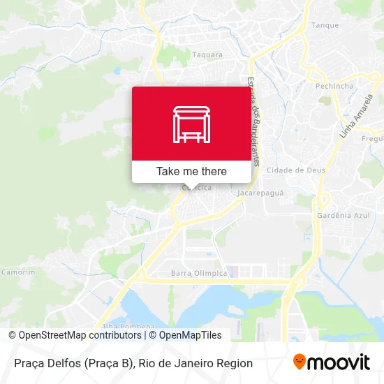 Praça Delfos (Praça B) map