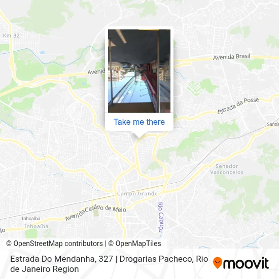 Estrada Do Mendanha, 327 | Drogarias Pacheco map