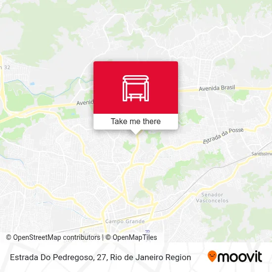 Estrada Do Pedregoso, 27 map