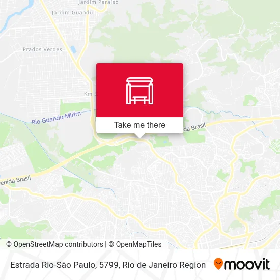 Estrada Rio-São Paulo, 5799 map
