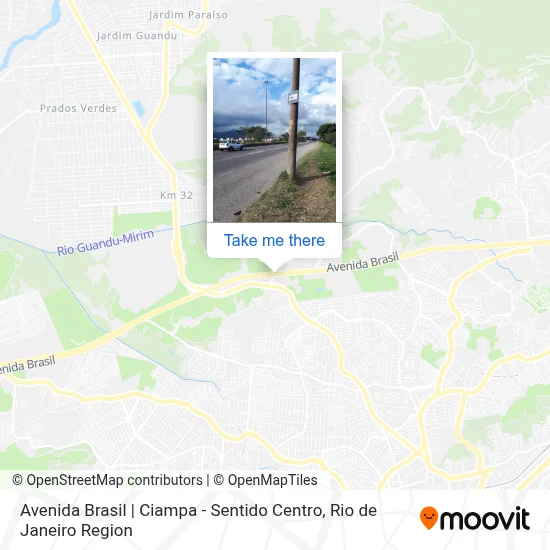 Avenida Brasil | Ciampa - Sentido Centro map
