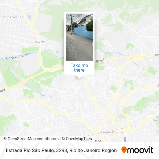 Estrada Rio São Paulo, 3293 map