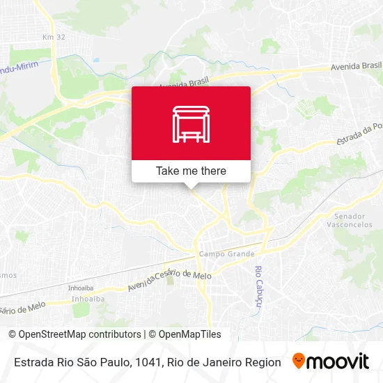 Estrada Rio São Paulo, 1041 map