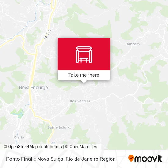 Ponto Final :: Nova Suíça map