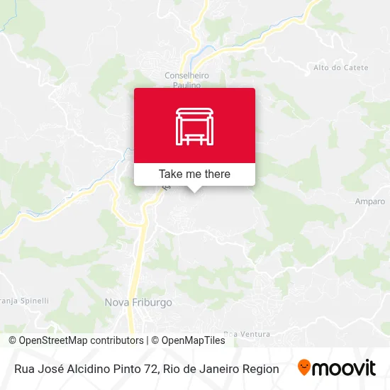 Rua José Alcidino Pinto 72 map