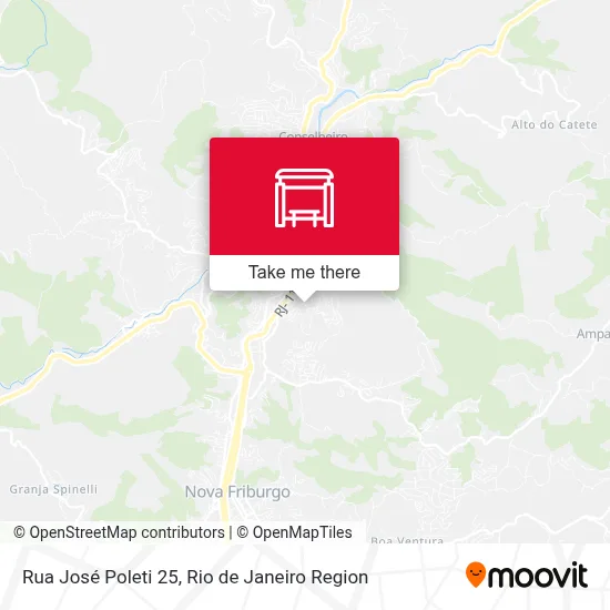 Rua José Poleti 25 map