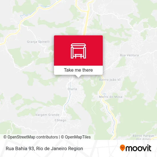Rua Bahia 93 map
