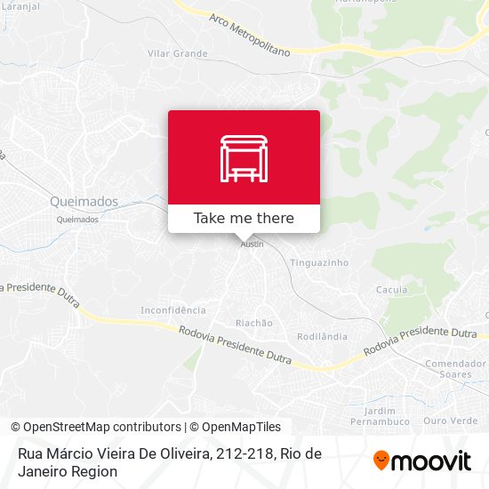 Rua Márcio Vieira De Oliveira, 212-218 map