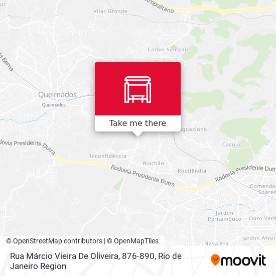 Rua Márcio Vieira De Oliveira, 876-890 map
