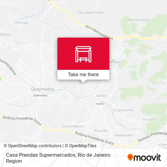 Casa Prendas Supermercados map