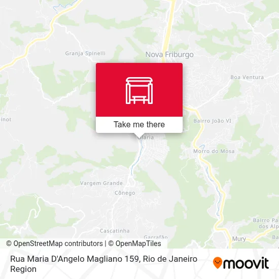 Rua Maria D'Angelo Magliano 159 map