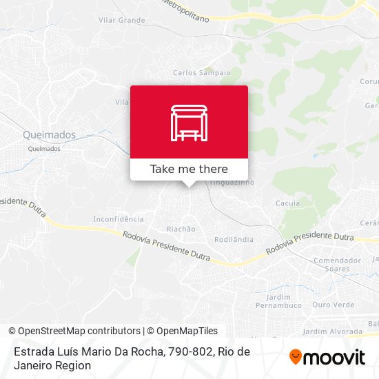 Estrada Luís Mario Da Rocha, 790-802 map