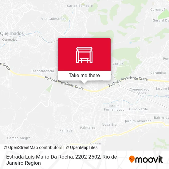 Estrada Luís Mario Da Rocha, 2202-2502 map