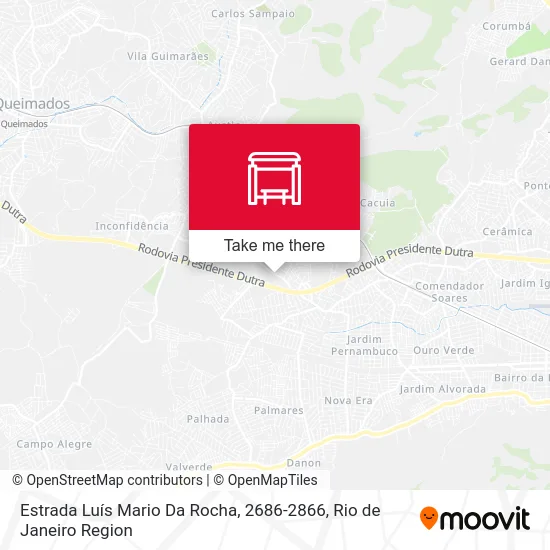 Estrada Luís Mario Da Rocha, 2686-2866 map