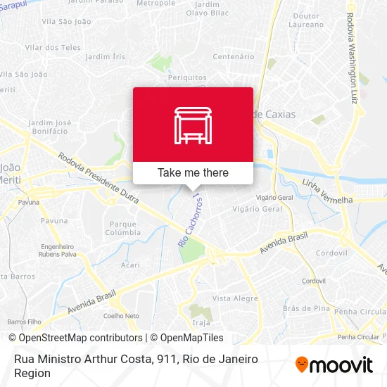 Rua Ministro Arthur Costa, 911 map